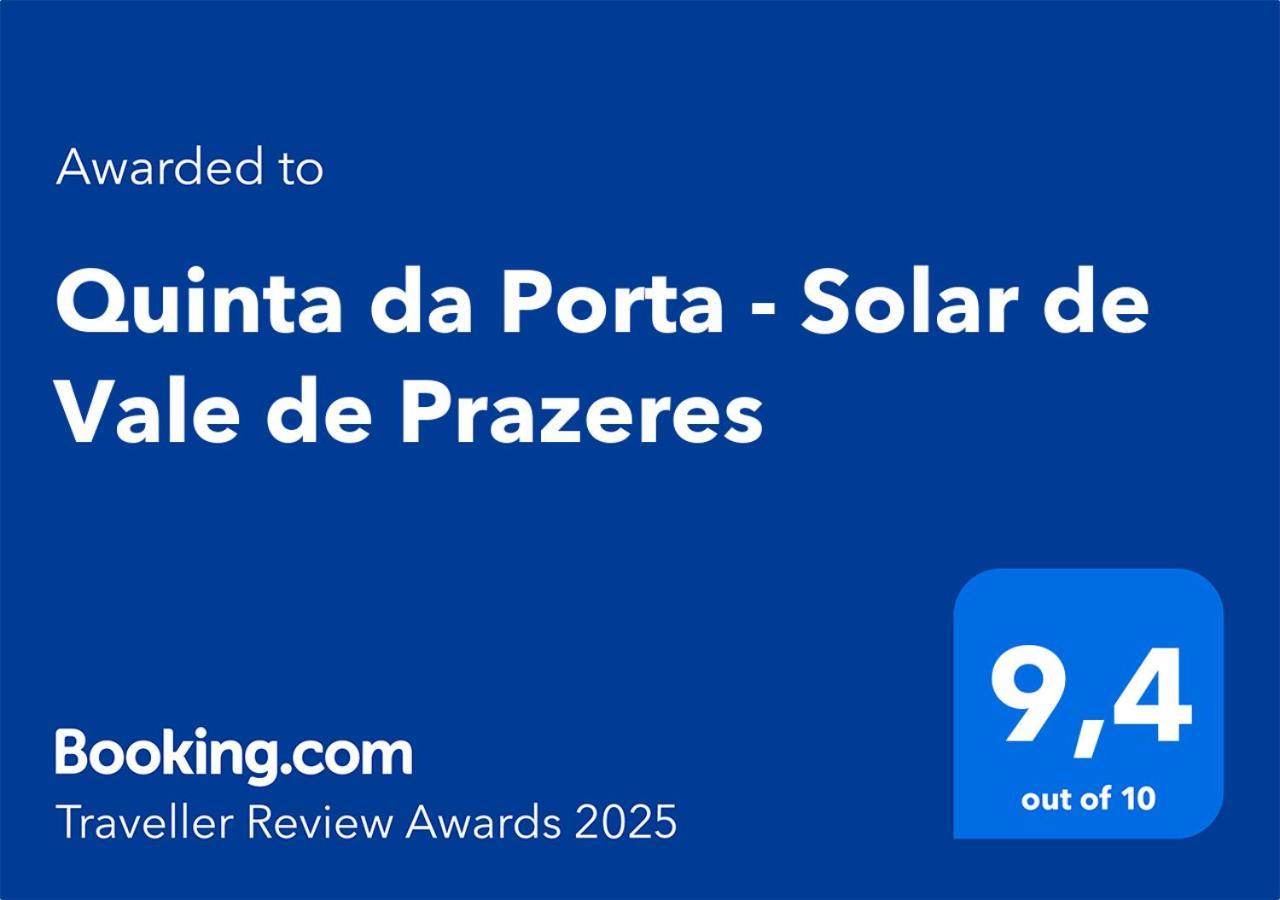 Quinta Da Porta - Solar De Vale De Prazeres Villa Exteriör bild